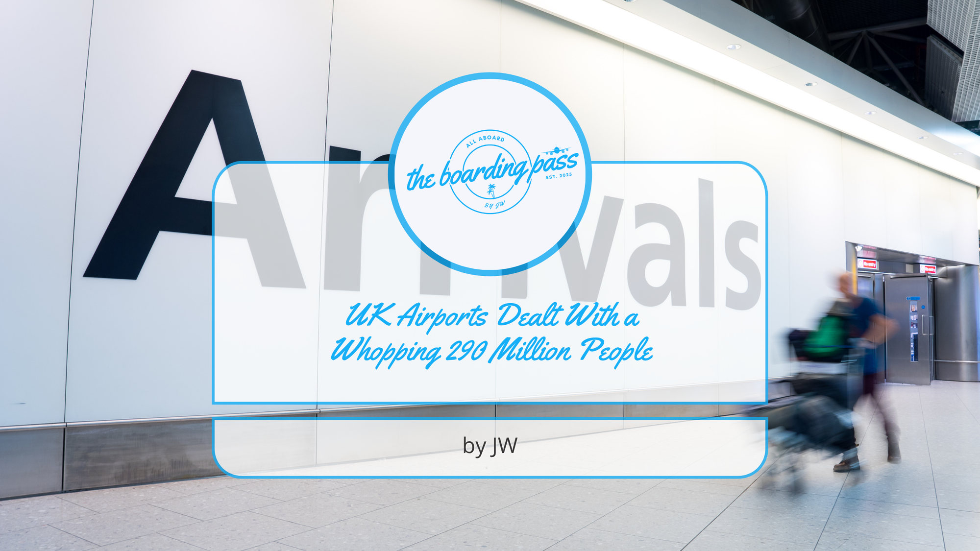 Delivered: UK Airports Dealt With a Whopping 290 Million People