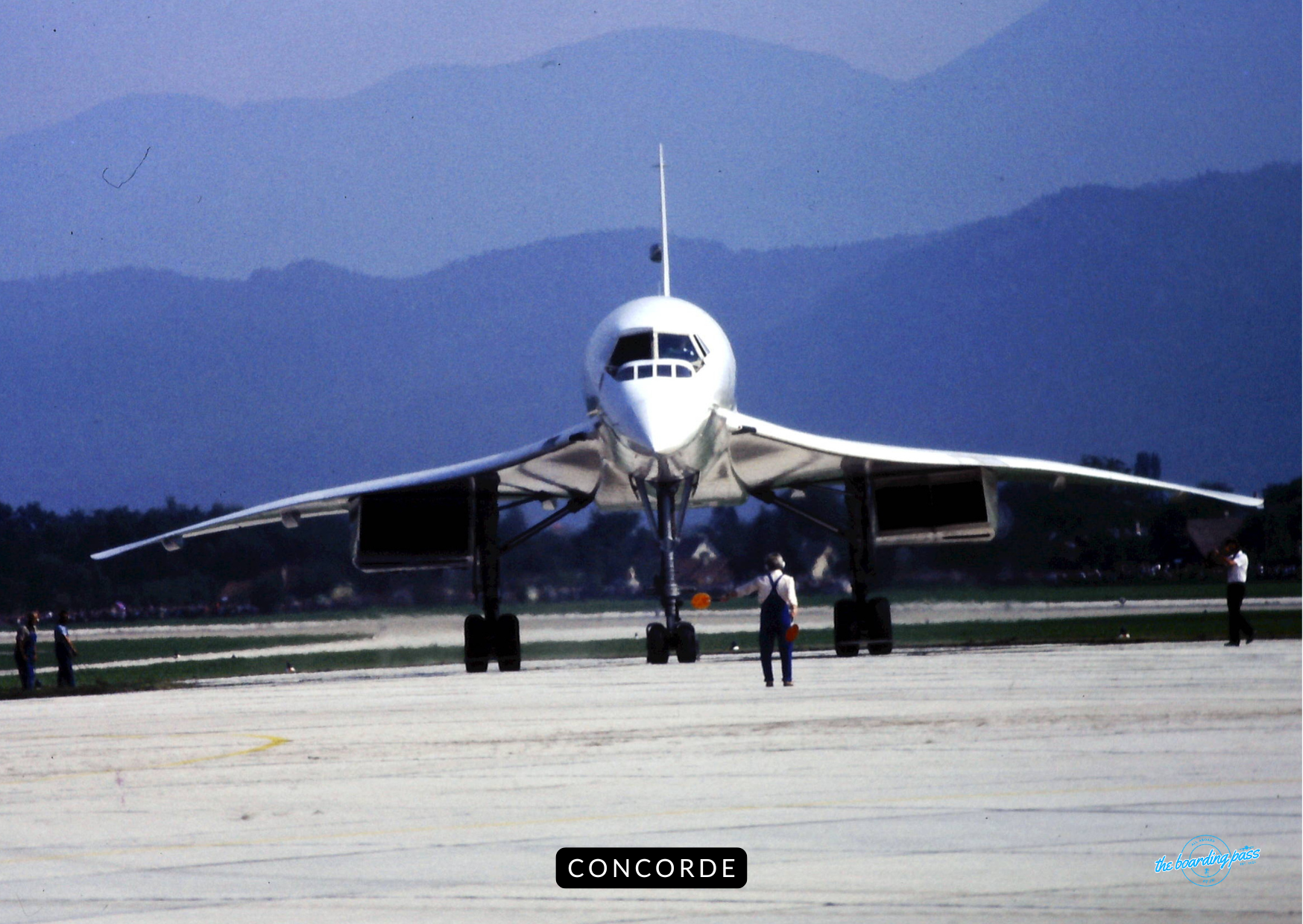 Concorde readying for another supersonic flight