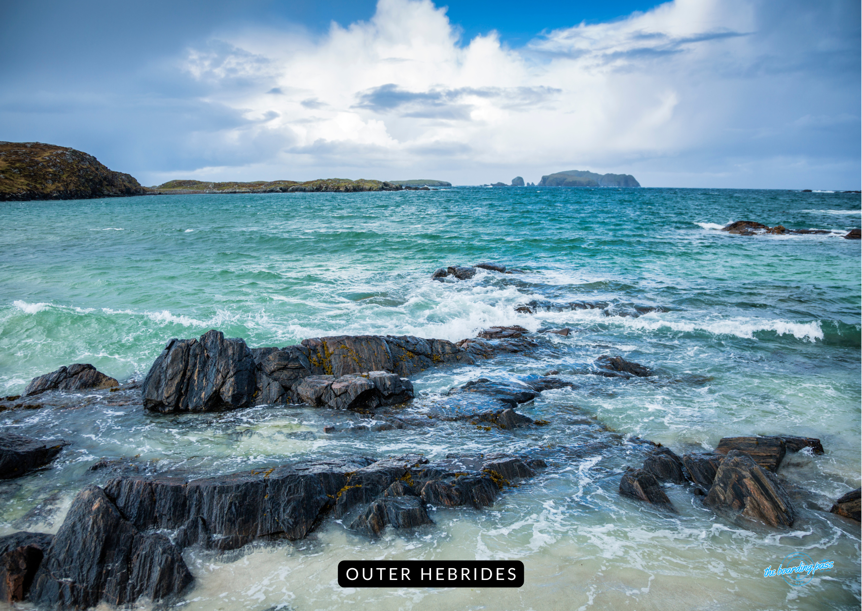 Off-grid holidays Outer Hebrides beach view